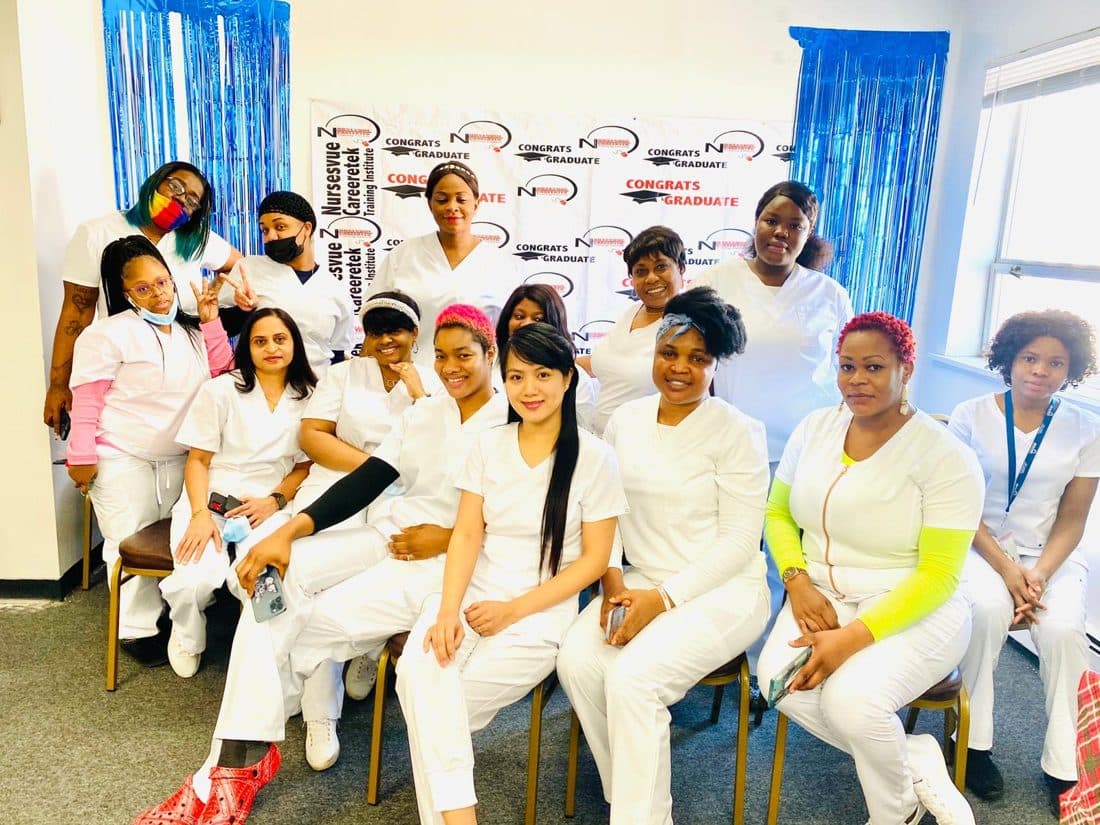 nCareerTek cohort together on graduation day